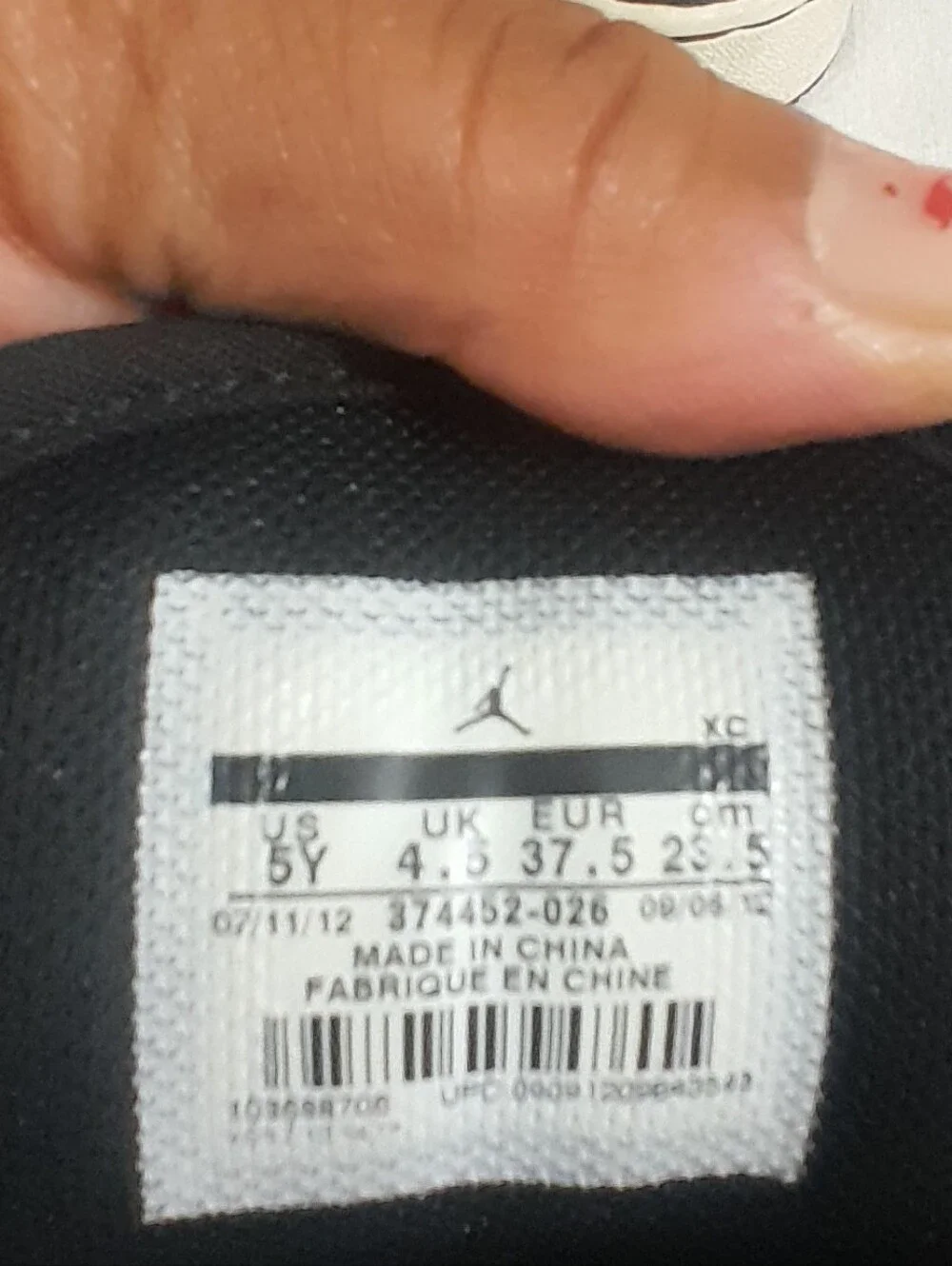 Jordan Kids' Black & Gray Basketball Sneakers